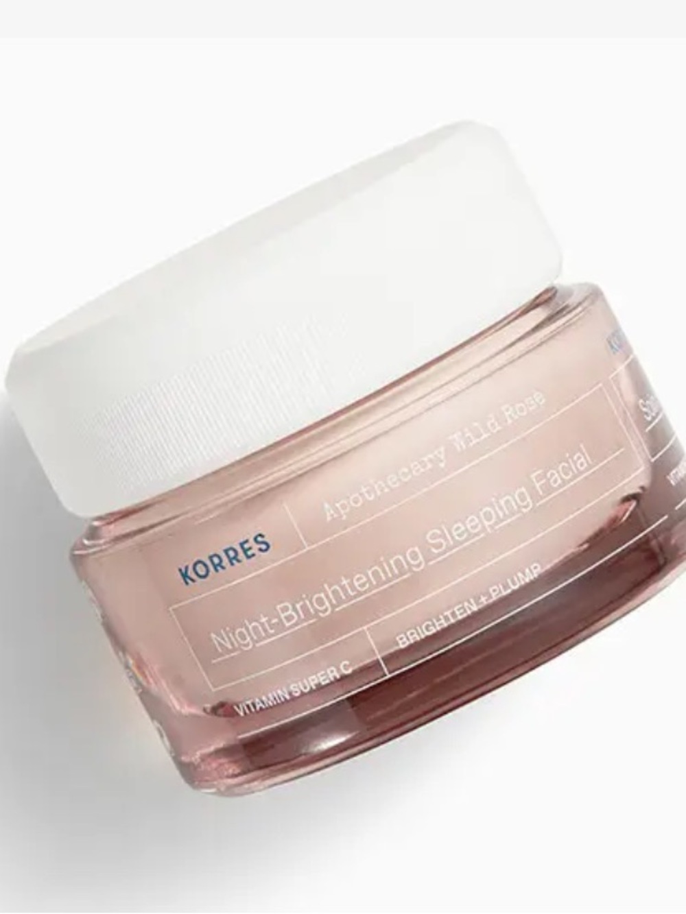 KORRES Apothecary Wild Rose Night Brightening Sleeping Facial Full Size (40 ml)